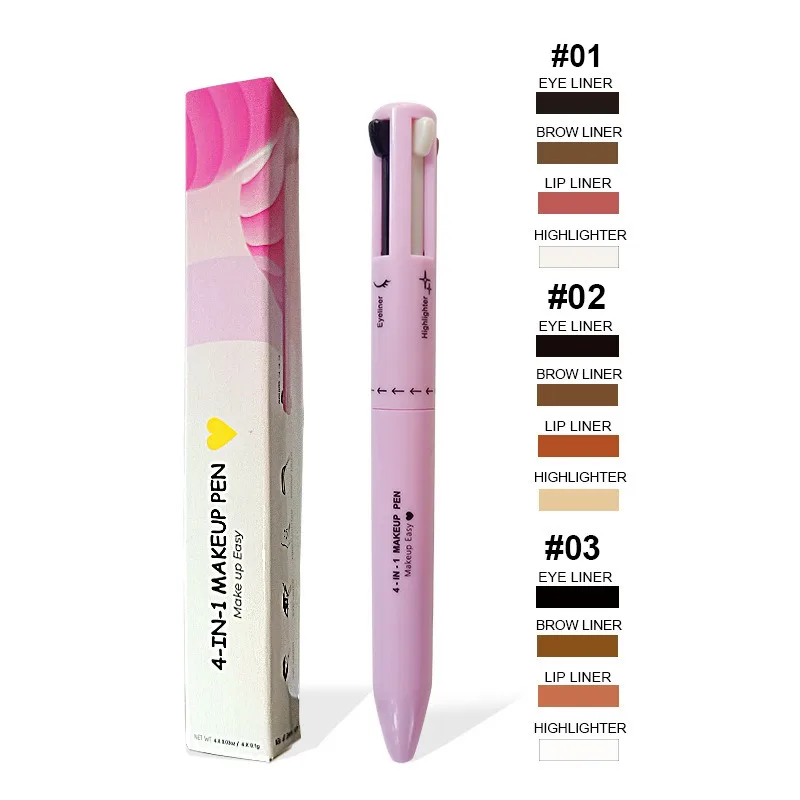 Beauty Makeup Drawing - 4 In 1 Kaş Kalemi Dudak