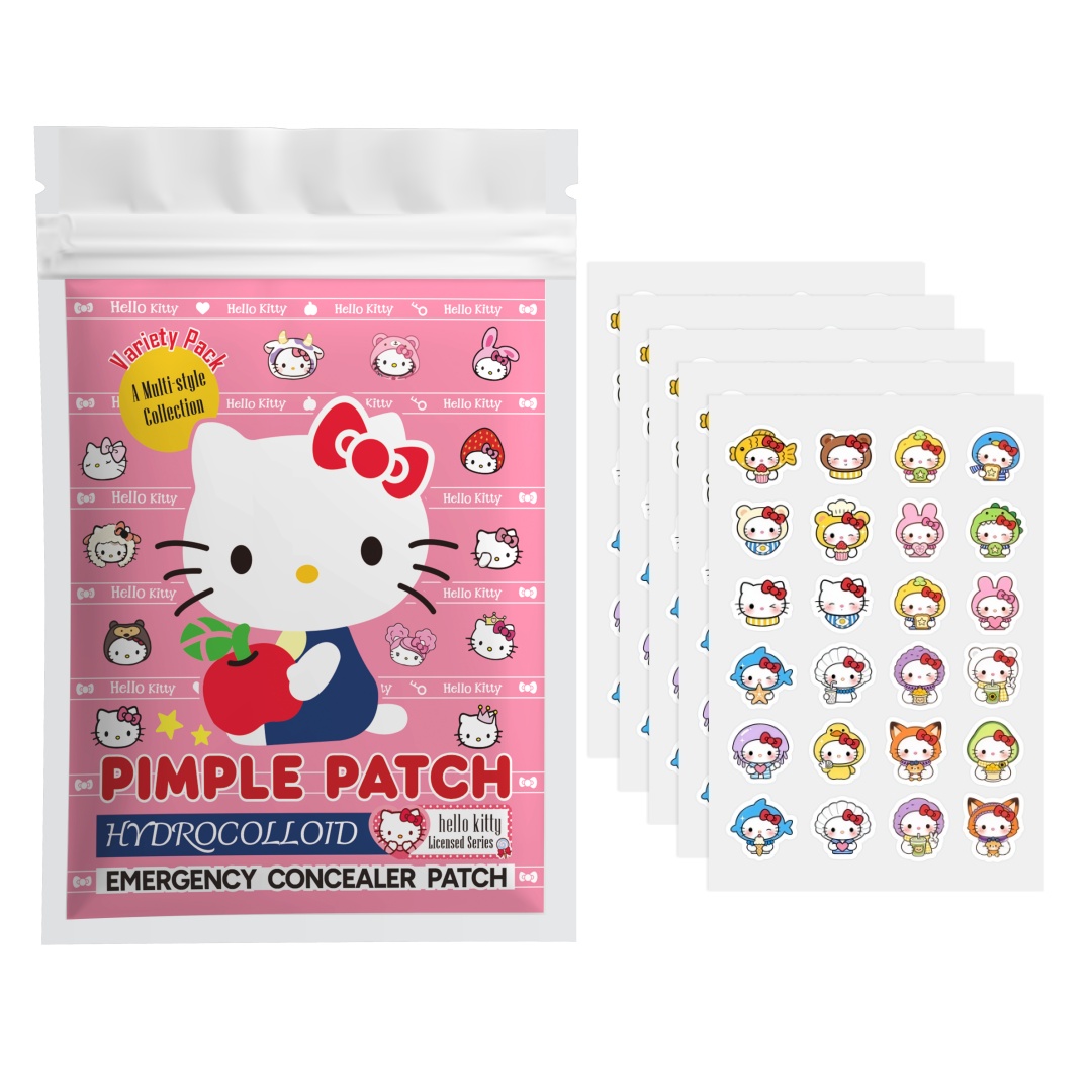 Pressed Powder Foundation - 48/120 adet hello kitty sivilce bantları,