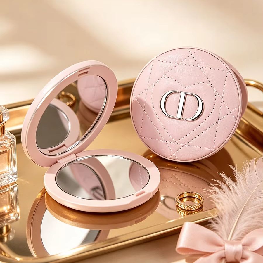 Beauty Makeup Dior - DIOR Deri Makyaj Aynası, Dahili Çift