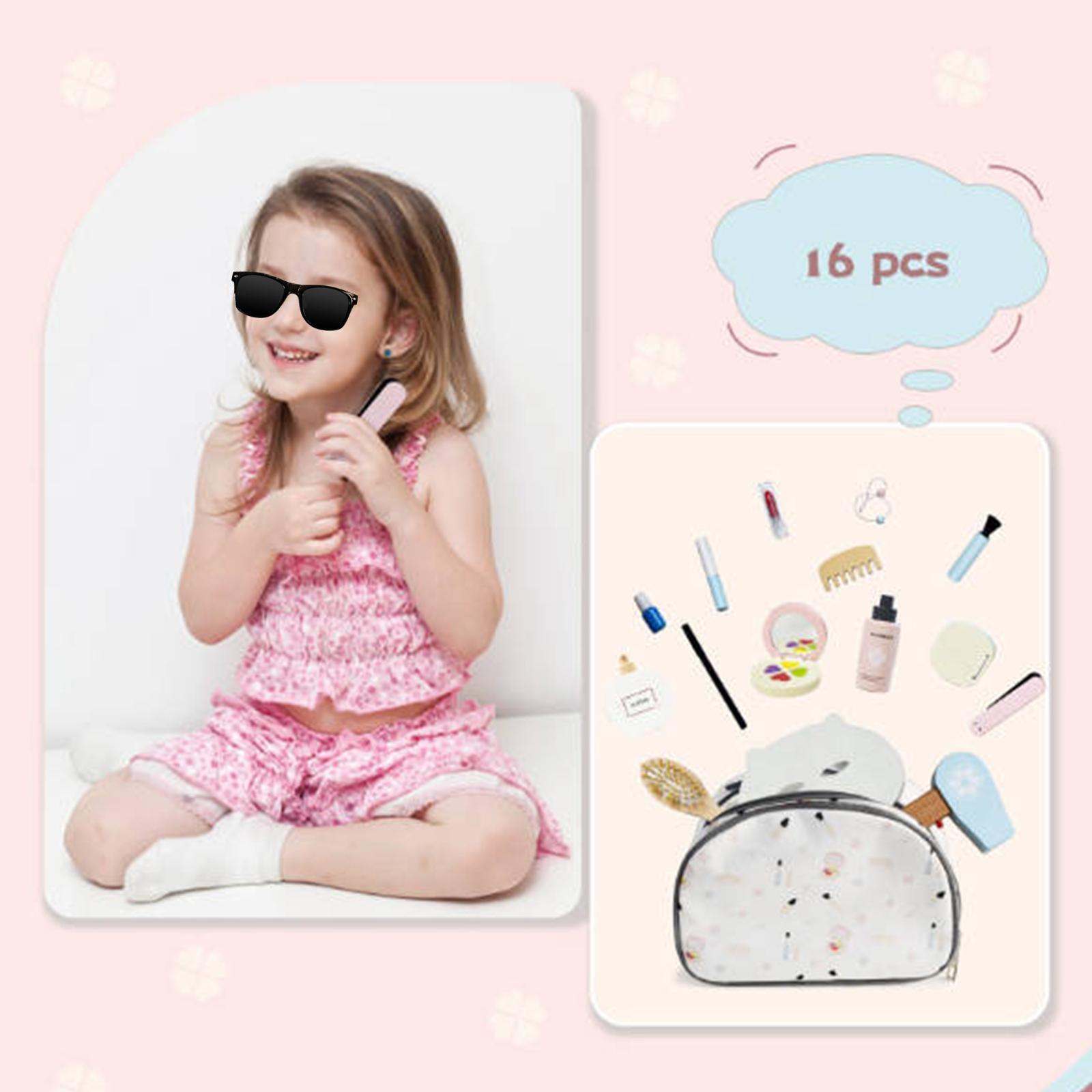 Makeup Beauty Makeup Game - Ahşap Makyaj Oyuncak Seti Rol Yapma