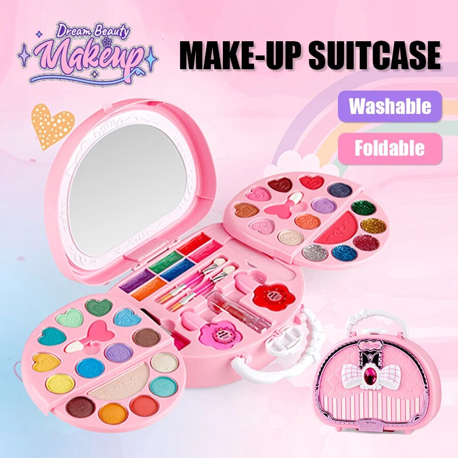 Beauty Makeup Kit For Kids - Çocuklar Güzellik Oyuncakları Makyaj Seti Küçük