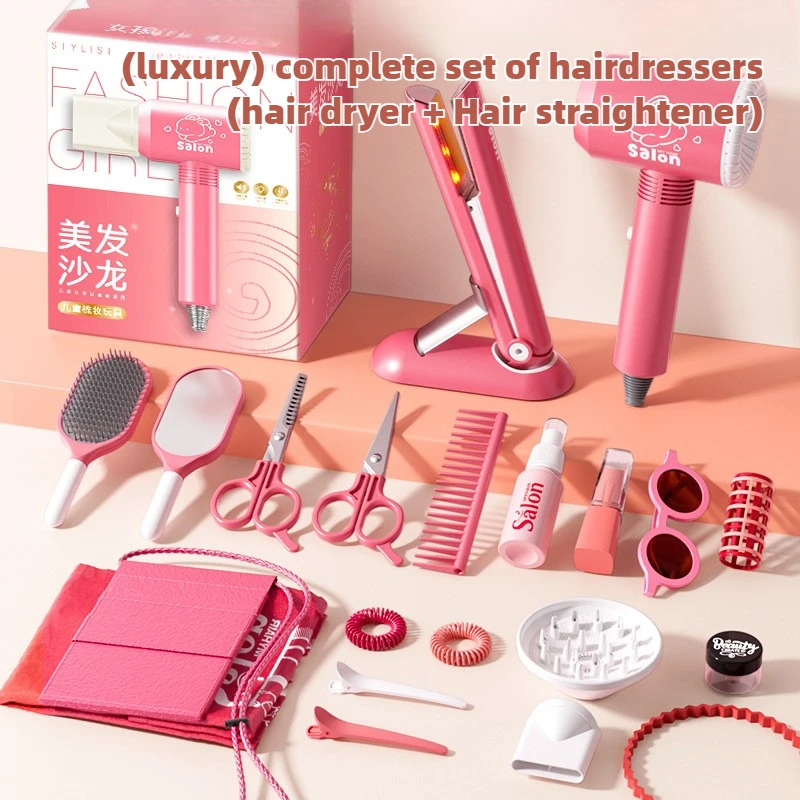 Beauty Makeup Kit For Kids - Kızlar Güzellik Salonu Seti Çocuklar Saç