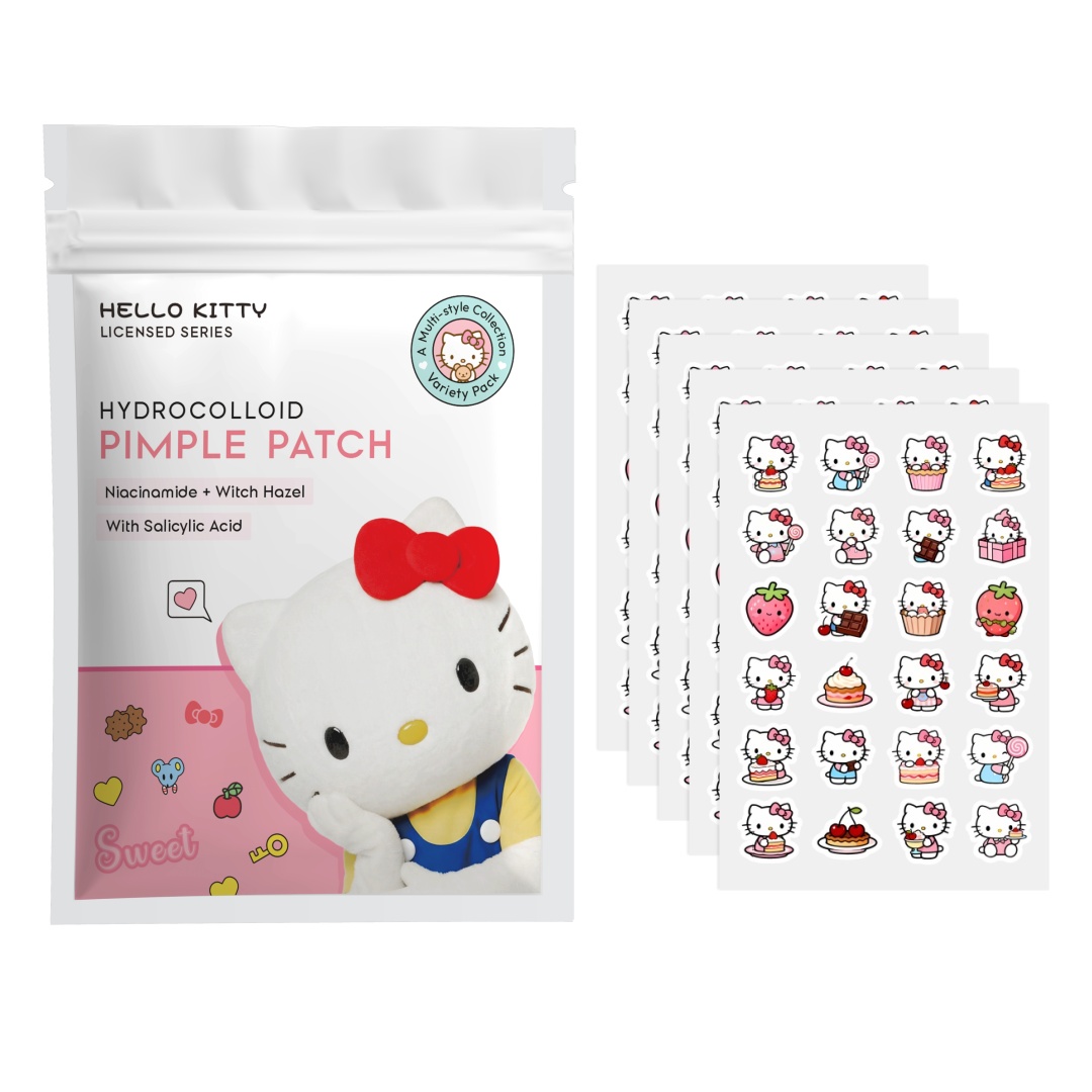 Pressed Powder Foundation - 48/120 adet hello kitty sivilce bantları,