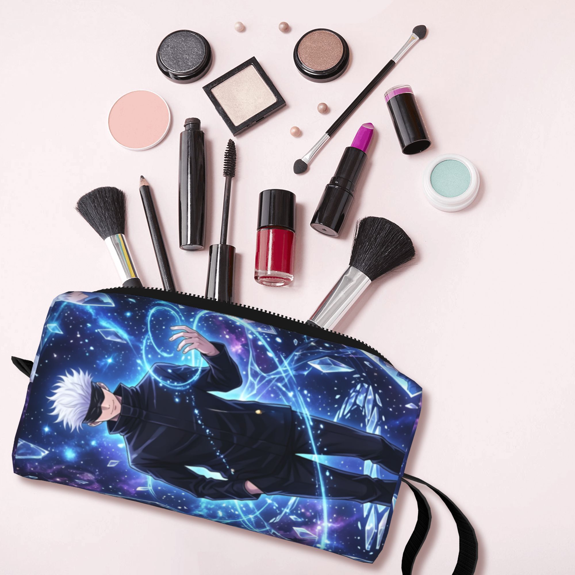 J Beauty Makeup - Özel Kawaii J-Jujutsus K-Kaisens Seyahat Tuvalet