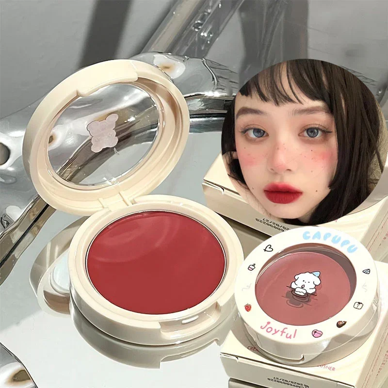 J Beauty Makeup - Monokrom kırmızı allık krem yüz Mineral