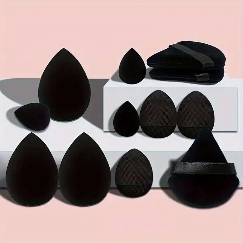 Beauty Makeup Egg - 12 Adet/torba Çok Amaçlı Makyaj Süngeri