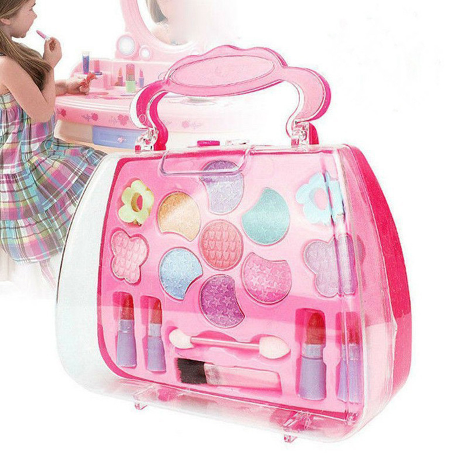 Kız Çocukları İçin Makyaj Oyun - Beauty Makeup Kit For Kids incelemesi ve fiyatı