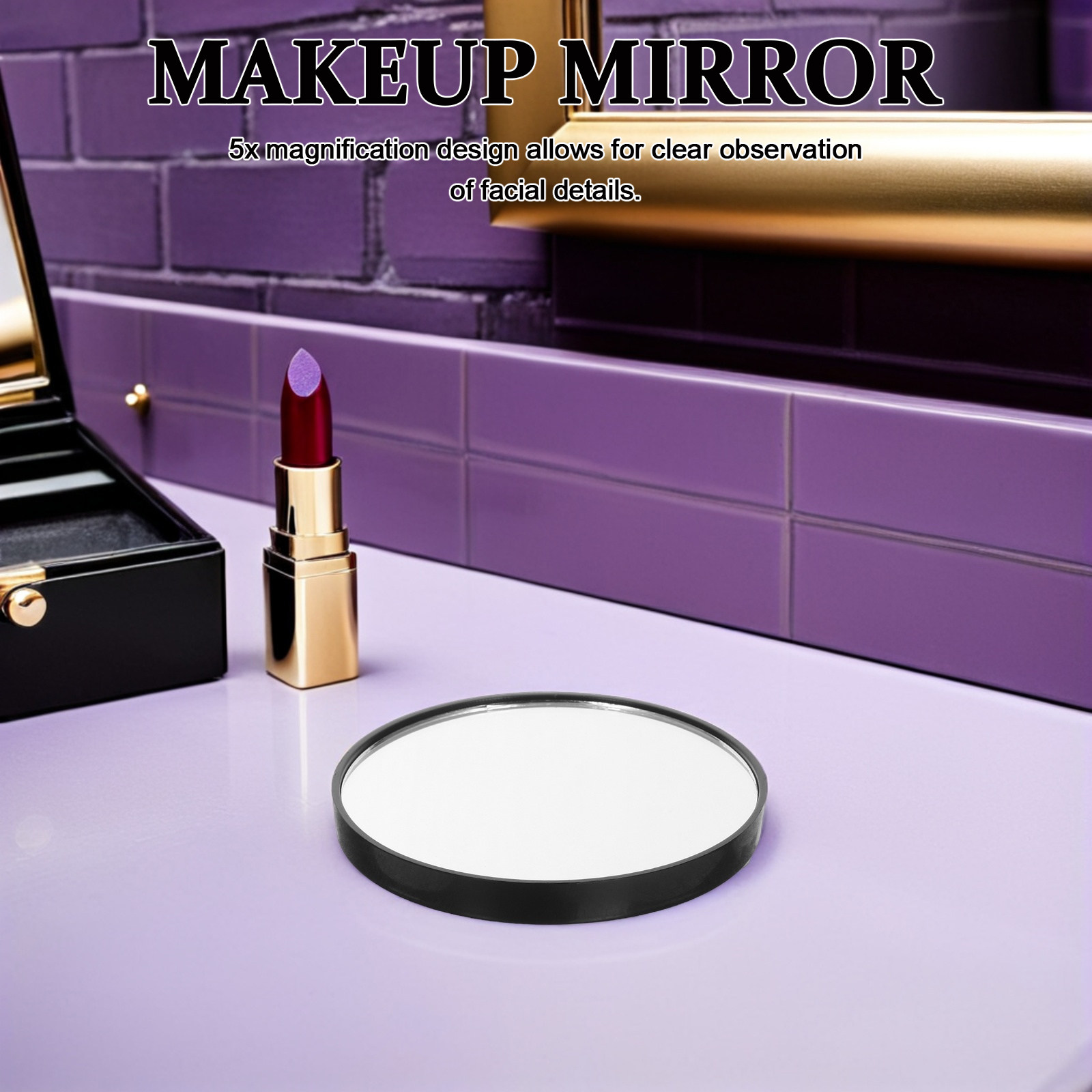 5 Adet Mini Seyahat Aynası 5X  - Beauty Works Makeup incelemesi ve fiyatı