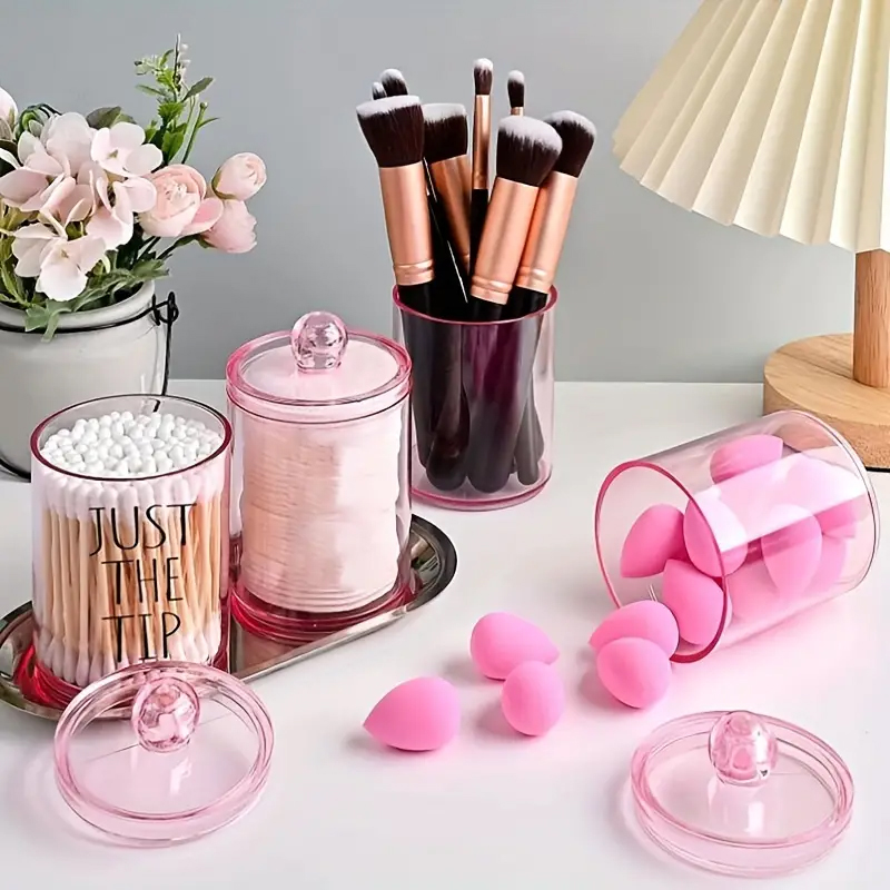 Şeffaf pamuklu çubuk saklama k - Beauty And Makeup Quotes incelemesi ve fiyatı