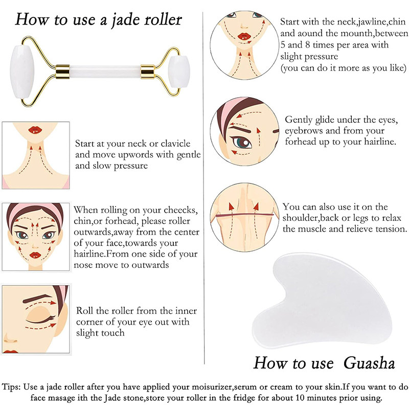 Doğal Yeşim Rulosu Yüz Gua Sha - Face Massager incelemesi ve fiyatı