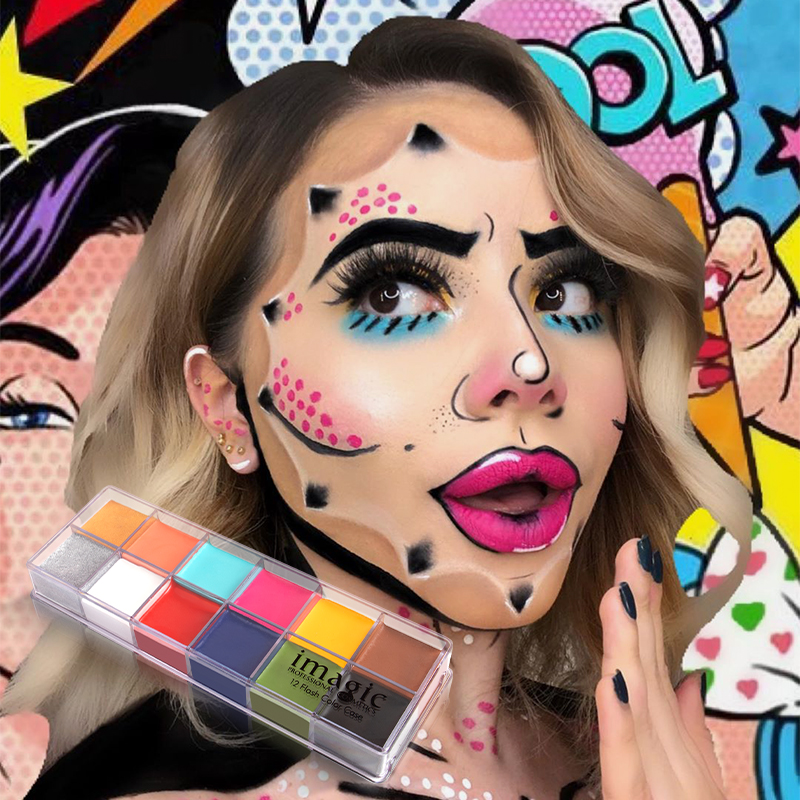 IMAGIC 12 renkler yüz vücut sa - Beauty Makeup Drawing incelemesi ve fiyatı