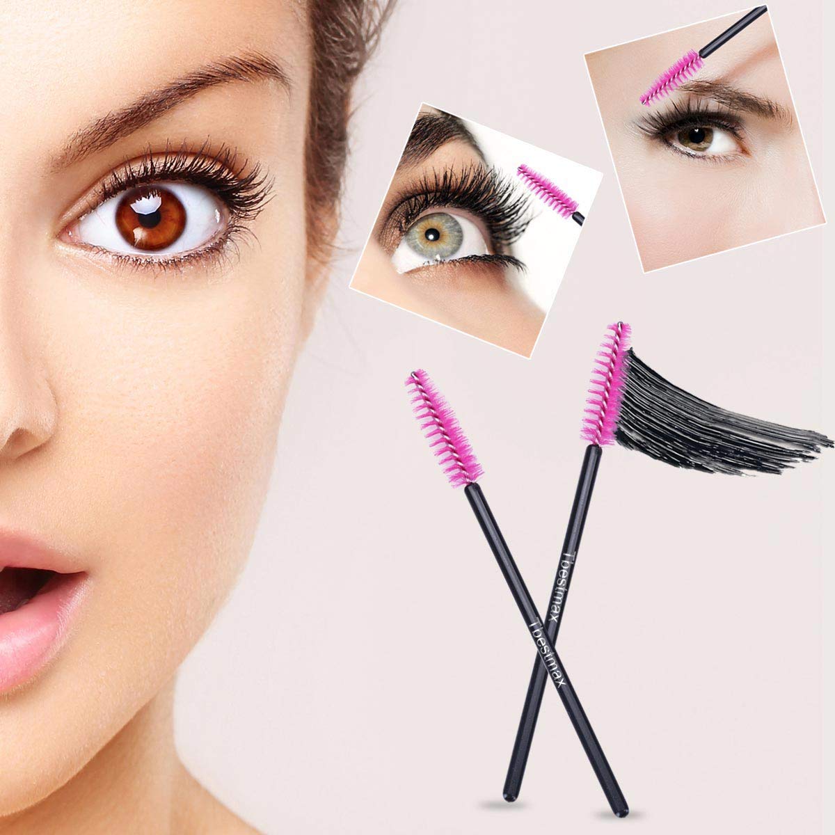 500 adet Kirpik Fırçaları Değn - Beauty And Makeup Quotes incelemesi ve fiyatı