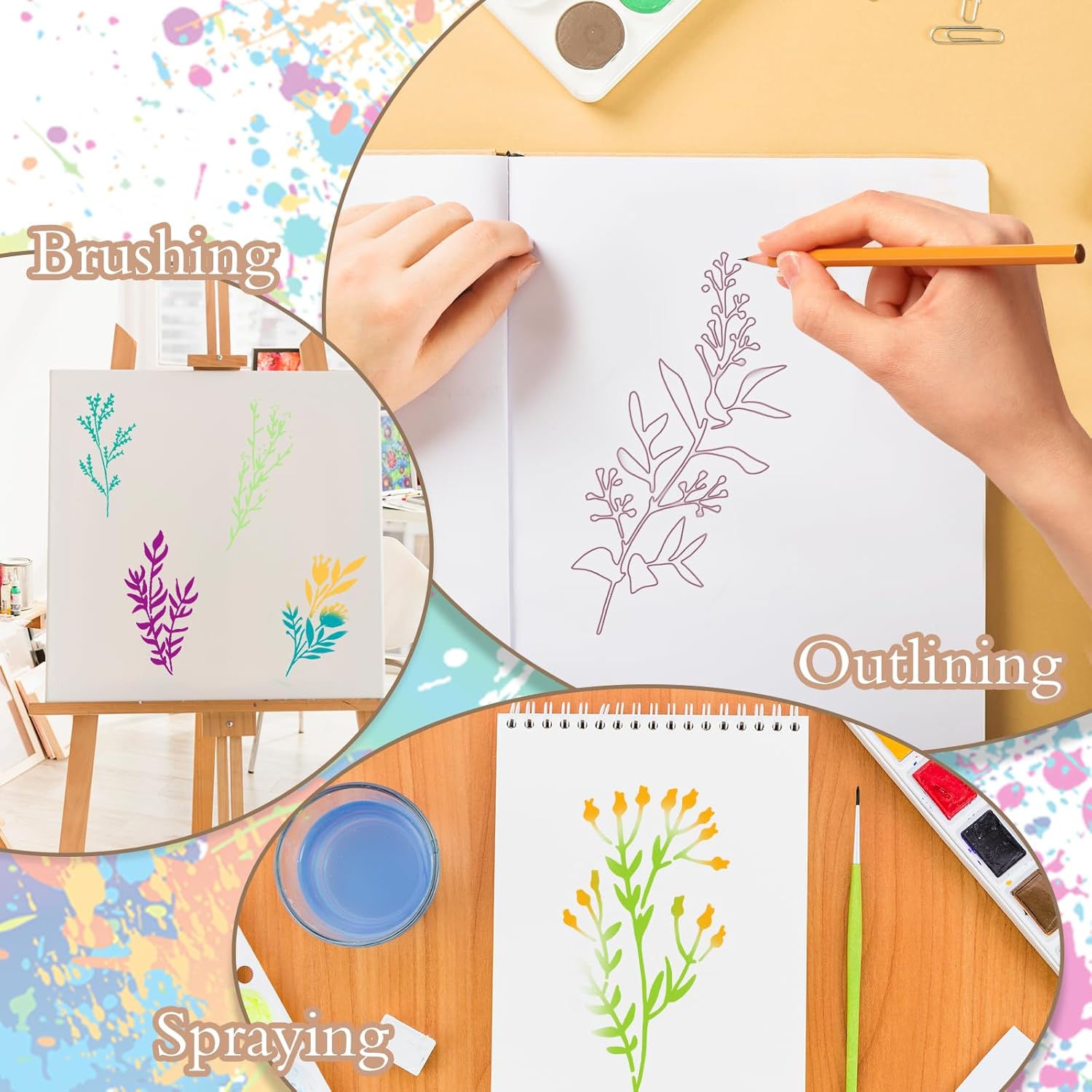 24 adet/takım Kır Çiçeği Şablo - Beauty Makeup Kit For Kids incelemesi ve fiyatı