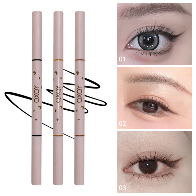 QXQY Çift başlı eyeliner, ikis - Makeup Brush Set incelemesi ve fiyatı