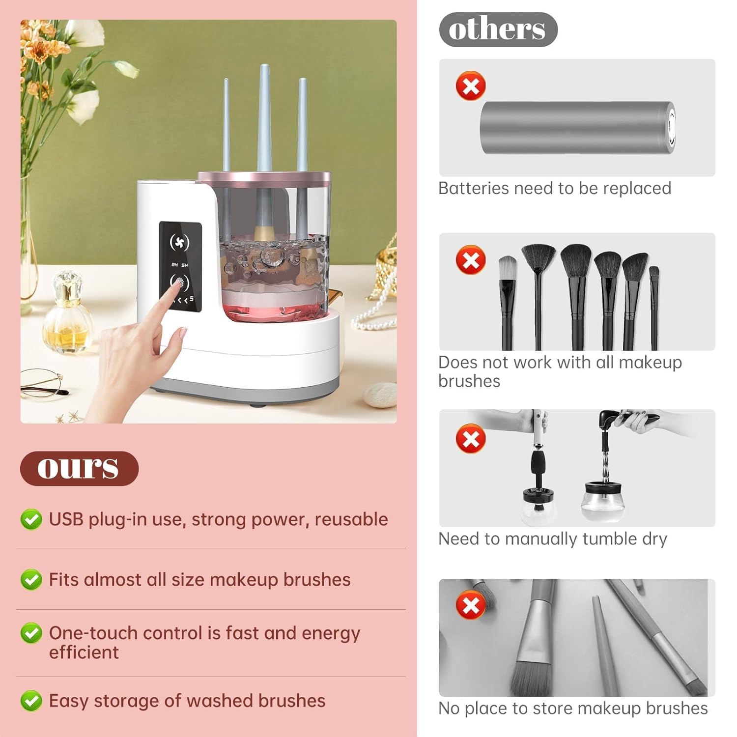 Otomatik Döner Makyaj Fırçası  - Makeup Brush Set incelemesi ve fiyatı
