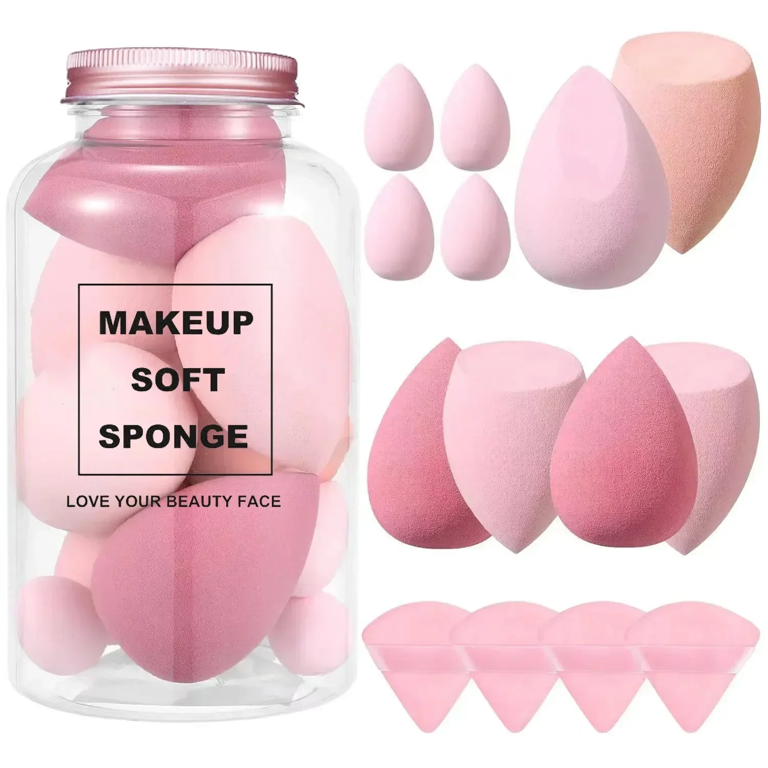 12/14 adet makyaj süngeri Blen - Beauty Makeup Egg incelemesi ve fiyatı