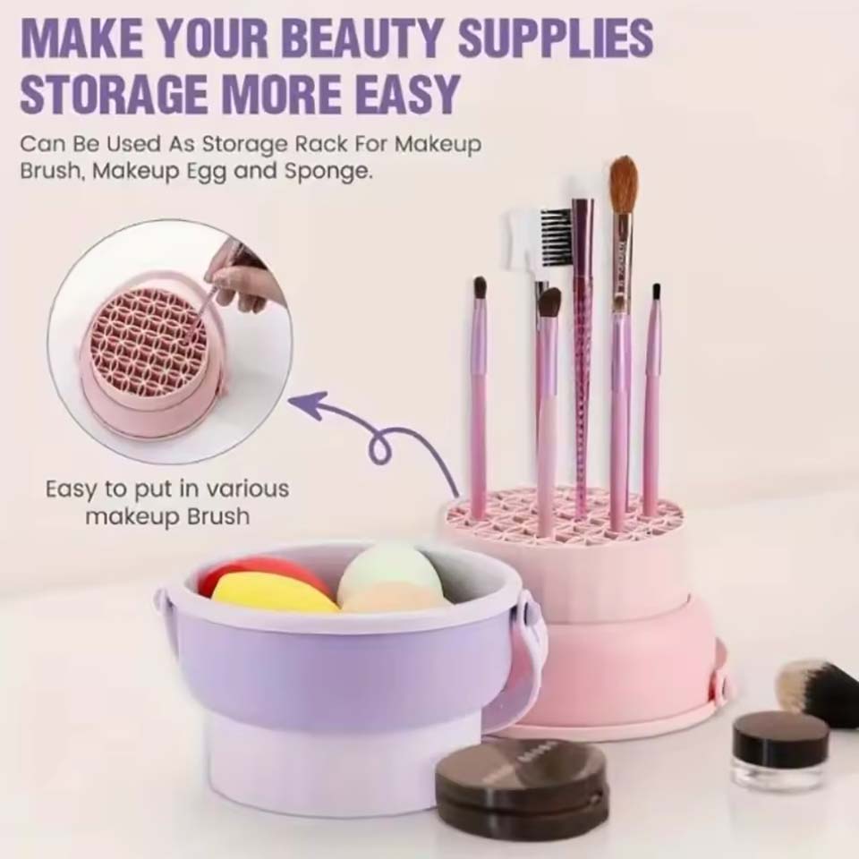 Makyaj Fırçası Temizleme Kabı  - Beauty Makeup Egg incelemesi ve fiyatı