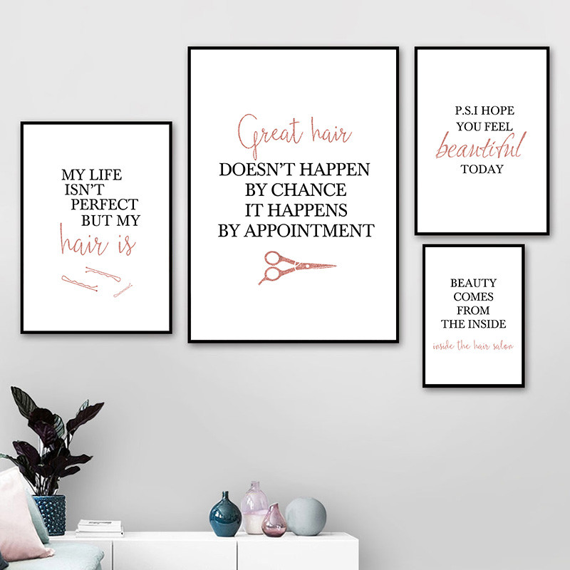 Berber alıntı sanat posterleri - Makeup Is Beauty Quotes incelemesi ve fiyatı