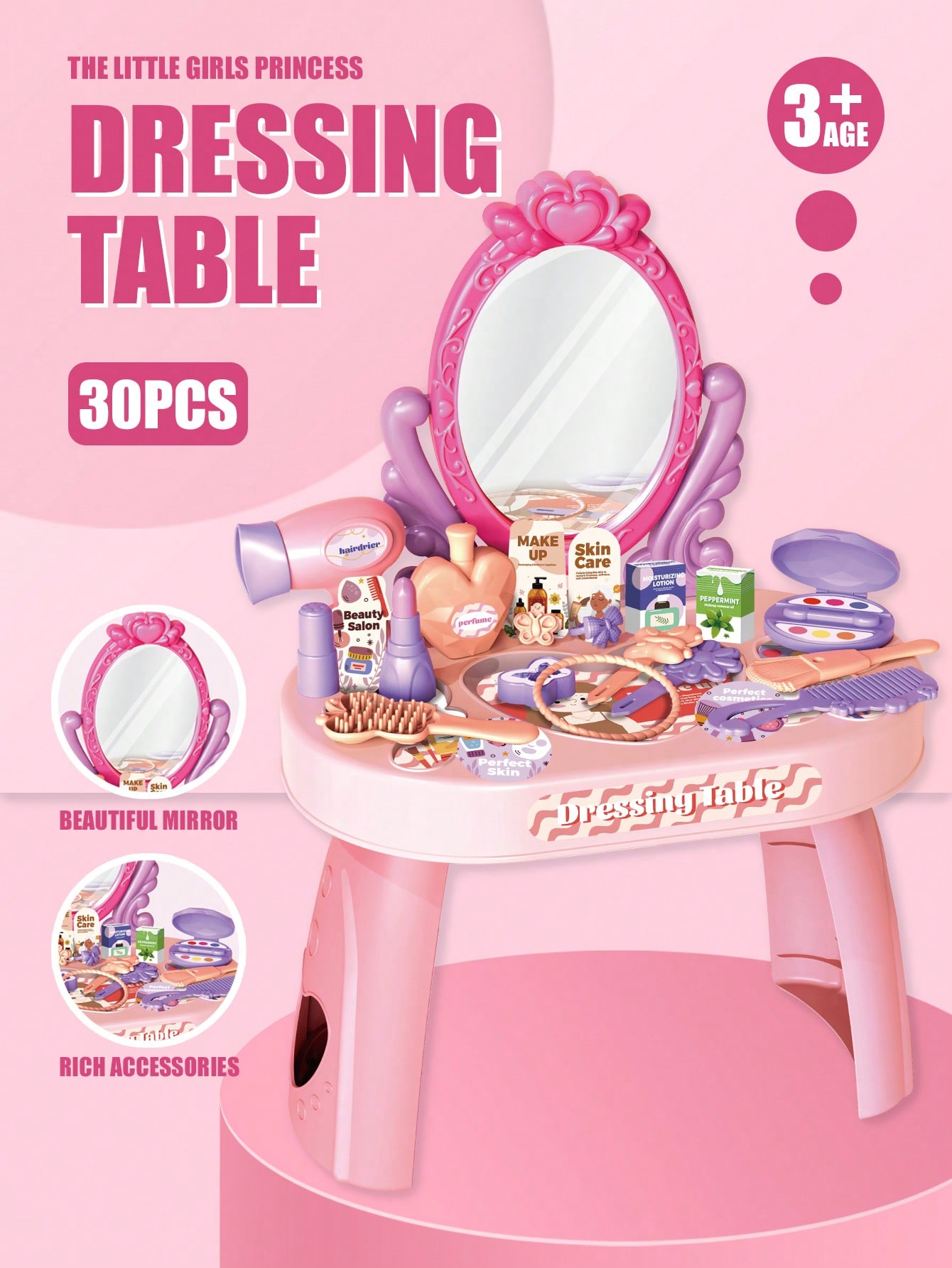Çocuklar için Prenses Makyaj M - Beauty Makeup Kit For Kids incelemesi ve fiyatı