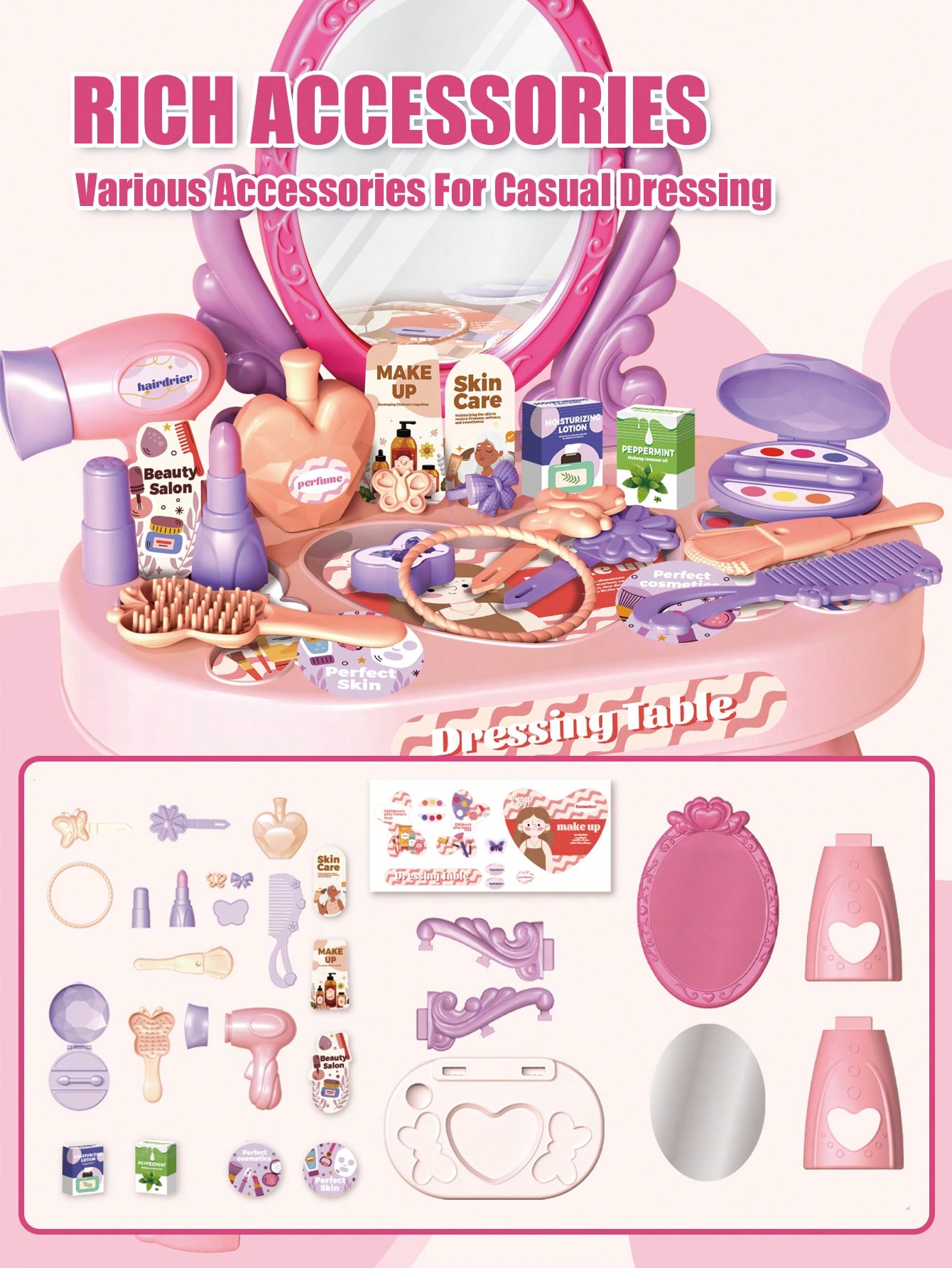 Çocuklar için Prenses Makyaj M - Beauty Makeup Kit For Kids incelemesi ve fiyatı