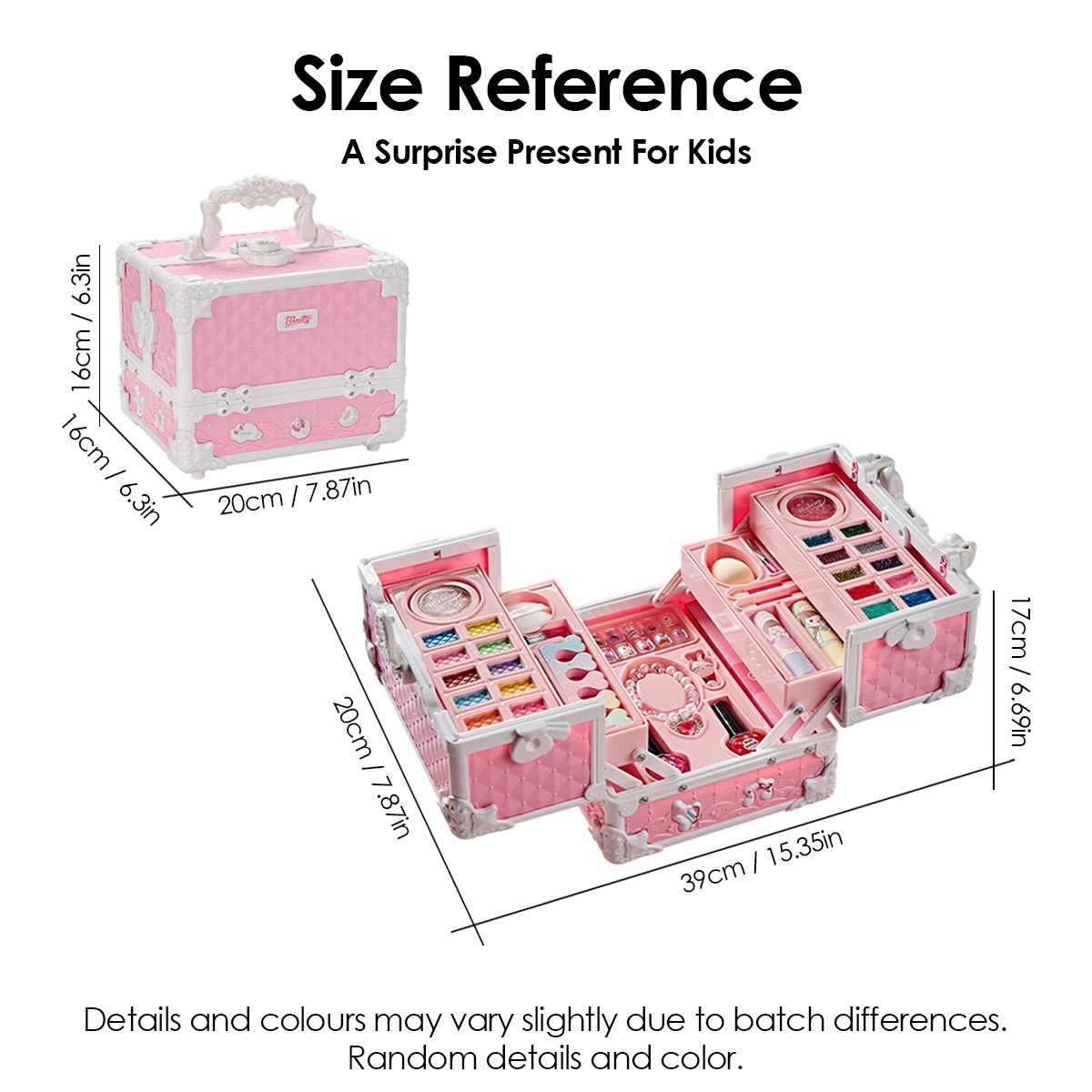 Çocuklar Kızlar için Makyaj Se - Beauty Makeup Kit For Kids incelemesi ve fiyatı