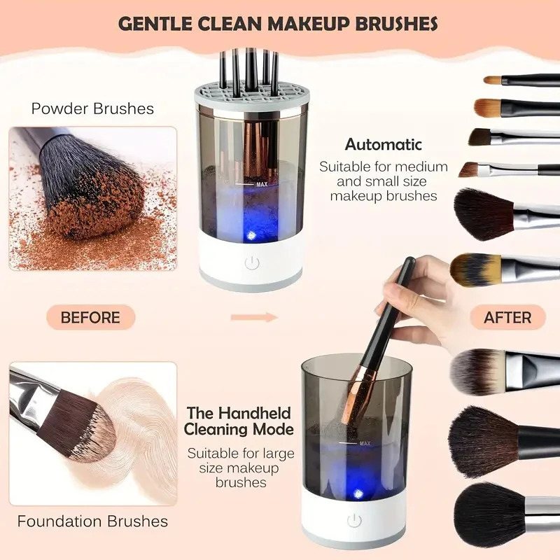 USB Fişi Taşınabilir Elektrikl - Makeup Brush Set incelemesi ve fiyatı