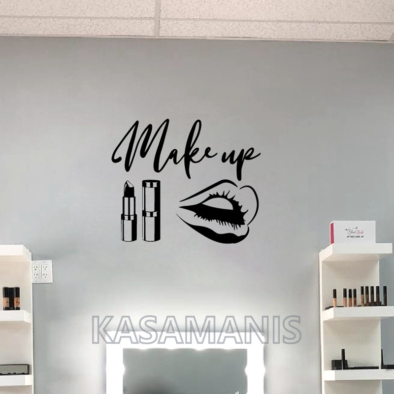 Makyaj alıntı duvar çıkartmala - Makeup Is Beauty Quotes incelemesi ve fiyatı