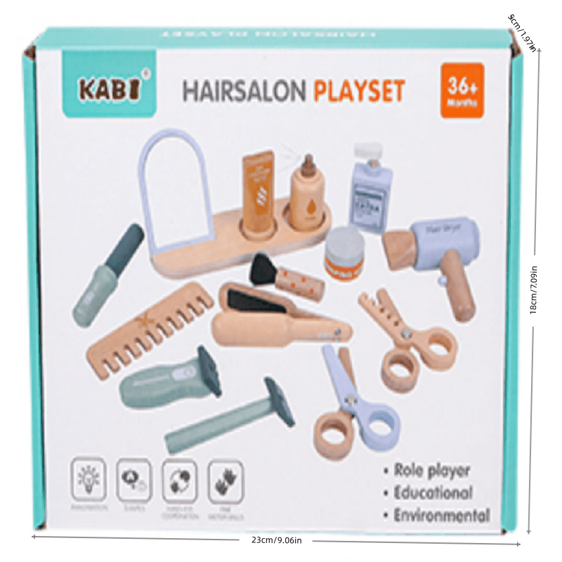 Ahşap Saç Şekillendirme Makyaj - Beauty Makeup Kit For Kids incelemesi ve fiyatı